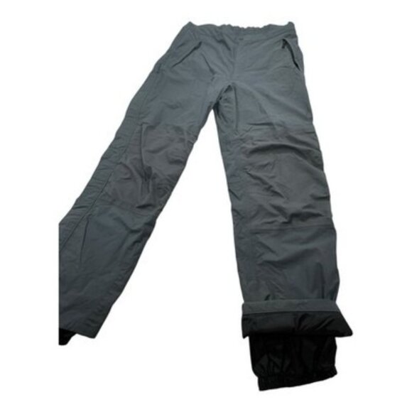Columbia Omni-Tech Snow Pants Men’s TG Gray Waterproof Ski Full Zip Outdoor - Picture 4 of 16